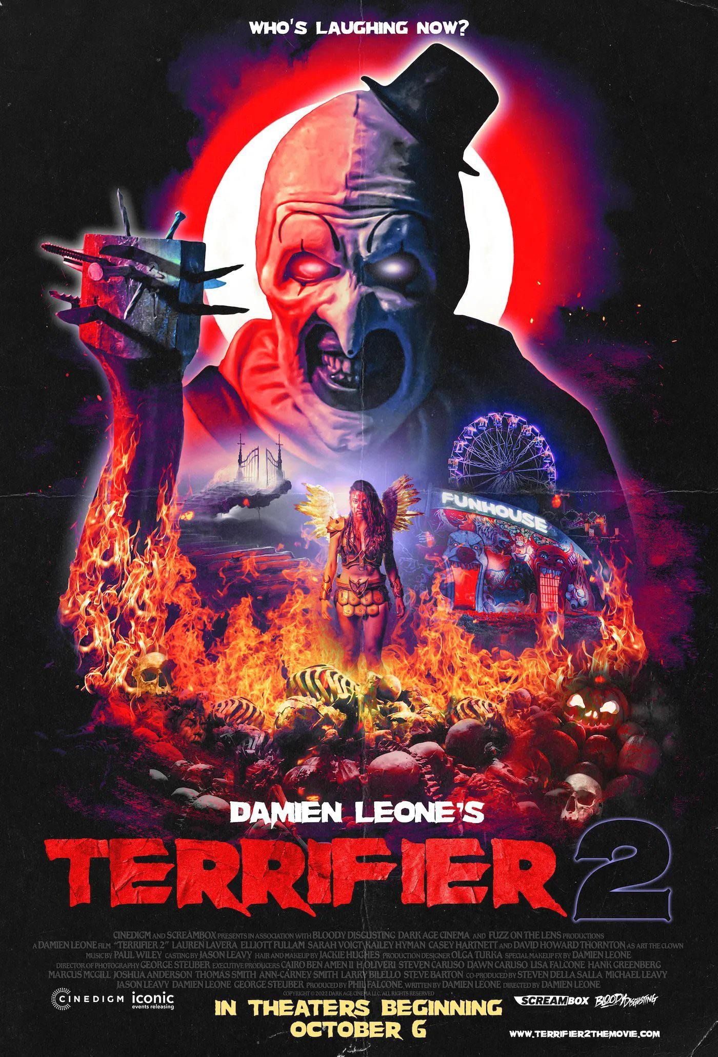 Terrifier 2 theatrical artwork